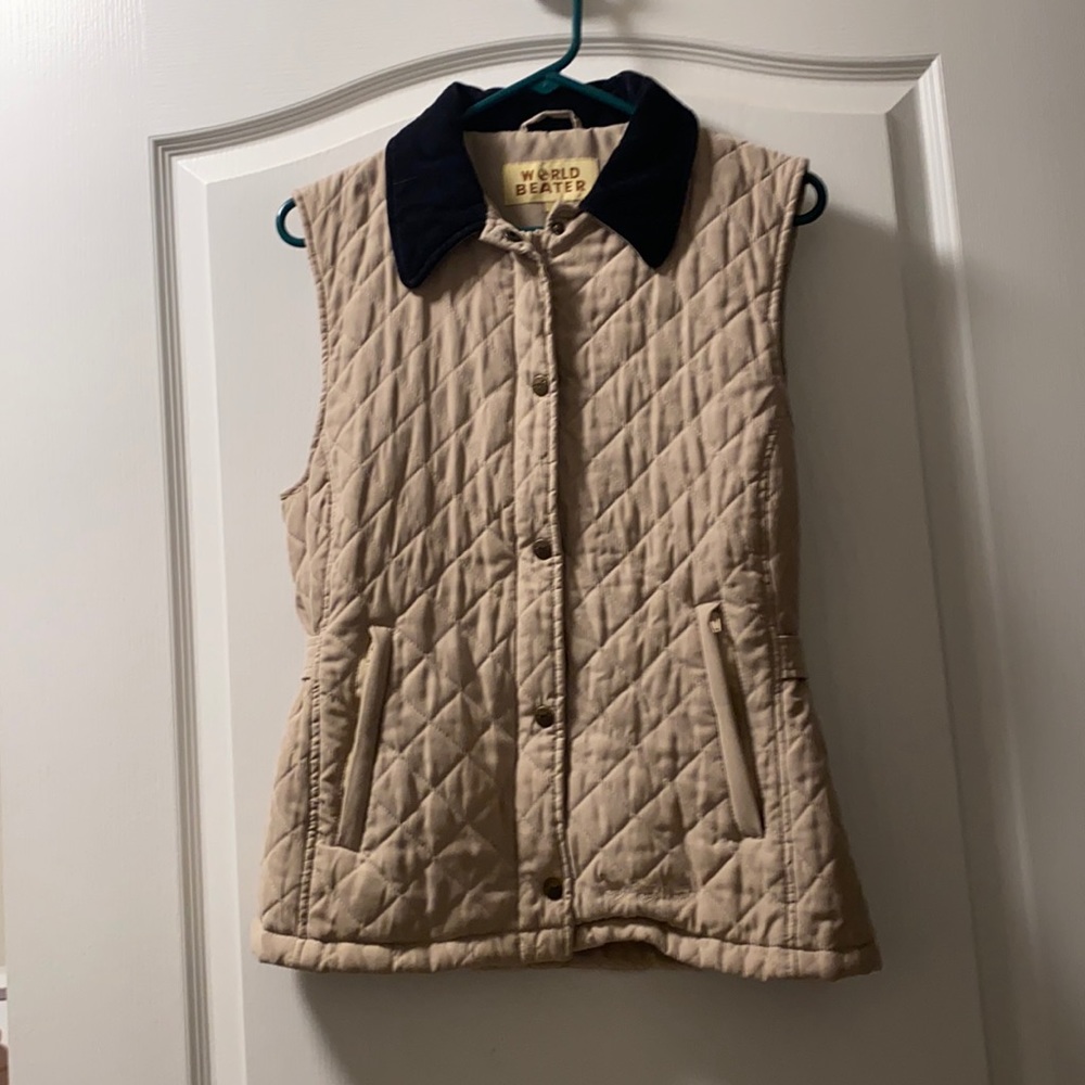 World Beater tan vest